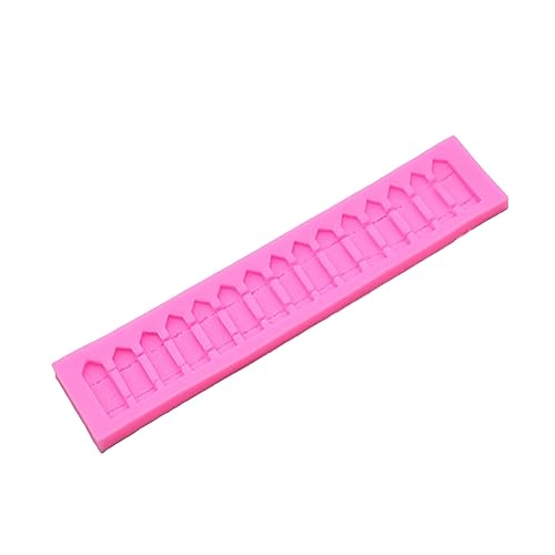 NOLITOY Zaun Silikonformen für Tortendekoration Backwerkzeuge für Cupcakes Desserts Schokolade und Fondant für DIY Bäckerei und Kreative Anlässe NOLITOY Zaun Silikonformen für Tortendekoration Backwerkzeuge für Cupcakes Desserts Schokolade und Fondant für DIY Bäckerei und Kreative Anlässe von NOLITOY