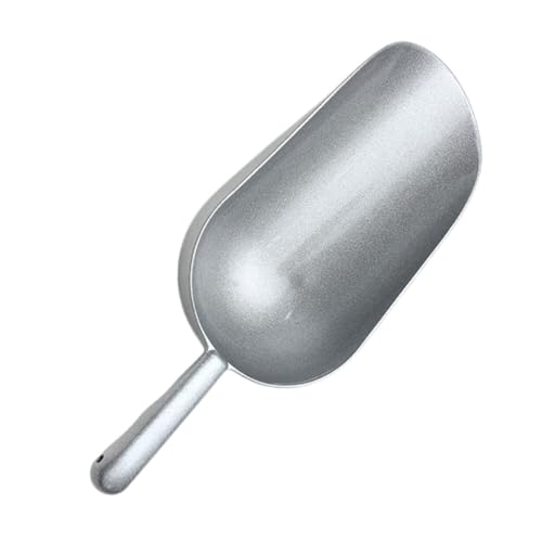 NOLITOY Zinklegierung Lebensmittelechter Eisportionierer und Mehlschaufel Ergonomischer Griff Multifunktional für Küche Getreide Tee Trockenfrüchte und Mehl Einfache von NOLITOY