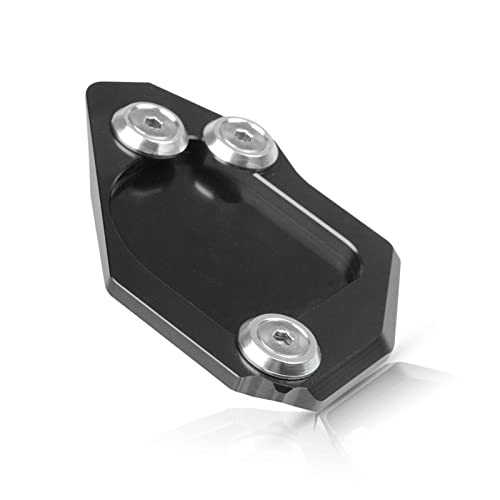 Motorradständer Für BMW F650GS F650 GS F 650 GS 2007 2008 2009 2010 2011 2012 2013 2014 Motorrad Seitenständer Vergrößern Platte Ständerverlängerung (Color : Nero) von NOLLAM