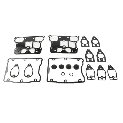 NOLLAM Motorraddichtung Motorrad Dichtungssatz Rocker Box Dichtungssatz Für Harley Für Davidson FLHTC Für Electra Glide Classic 1999-2005 2007 2008 2009 2010 2011 2012 2013 von NOLLAM