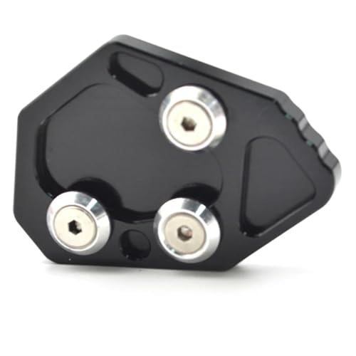 NOLLAM Motorradständer 1 Motorrad-Seitenständer, Seitenständerverlängerung, CNC-Zubehör Für BMW F800R F 800R 2009 2012 2013 2014(Nero) von NOLLAM