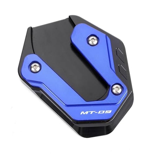 NOLLAM Motorradständer 1 Stück Motorrad-Seitenständer-Vergrößerungsverlängerung Für Yamaha MT-09 MT 09 MT09 SP FZ09 2015-2021 2022 2023 2024(Blu) von NOLLAM
