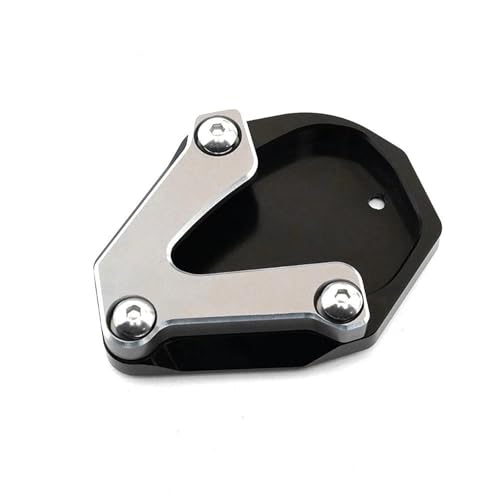 NOLLAM Motorradständer Für Benelli TRK702 TRK 702 2022 2023 Motorrad CNC-Ständerfuß Seitenständerverlängerungspolster Stützplatte Ständer Vergrößern(Grey) von NOLLAM