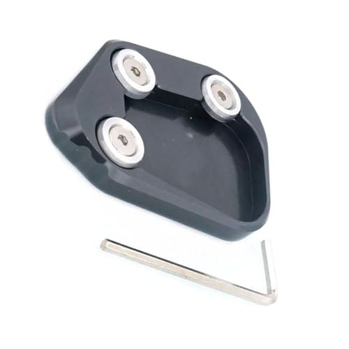 NOLLAM Motorradständer Für H-ONDA CBR250RR CBR 250RR 2017-2021 2022 2023 Motorrad CNC-Ständerfuß Seitenständerverlängerungspolster Stützplatte Ständer Vergrößern(Grey) von NOLLAM