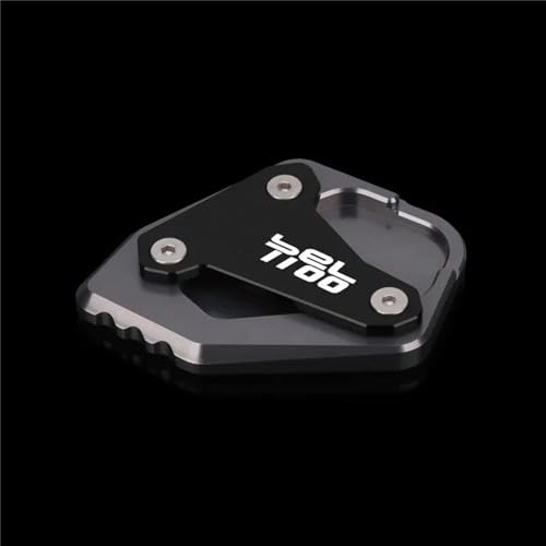 NOLLAM Motorradständer Motorrad CNC Aluminium Für H-ONDA Rebel CMX1100 CM1100 2020-2023 Ständerfuß Seitenständerverlängerung Pad Stützplatte Ständer Vergrößern(Grey) von NOLLAM