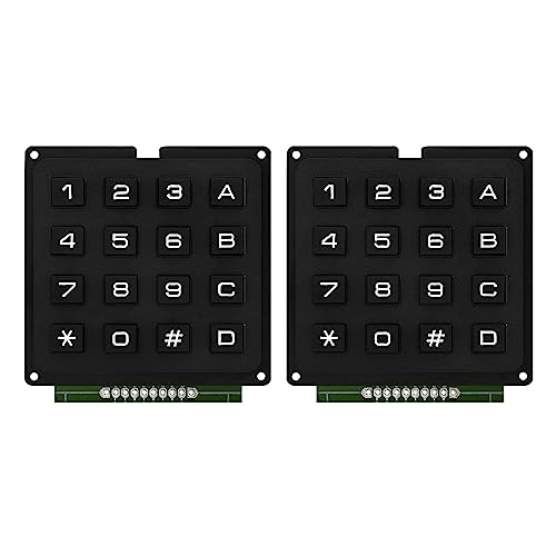 NOLOWY 4x4 Matrixes Array 16-Tasten-Tastaturmodul 16-Tasten-MCU-Membrantaste Tastatur elektrisch NOLOWY 4x4 Matrixes Array 16-Tasten-Tastaturmodul 16-Tasten-MCU-Membrantaste Tastatur elektrisch von NOLOWY