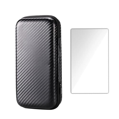 NOLOWY Displayschutzfolie aus gehärtetem Glas für Trimui Smart Pro Spielekonsole mit Aufbewahrungstasche, kratzfester Organizer von NOLOWY