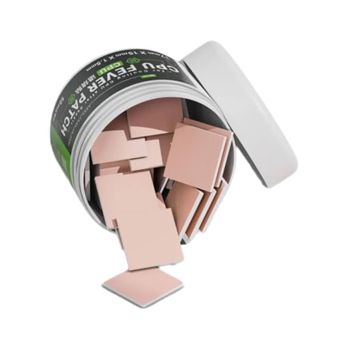 NOLOWY Thermal-Pad-Set, 50-teilig, Hochleistungs-Silikon-Wärmetransfer-Pad für CPU-Kühlung in verschiedenen Stärken NOLOWY Thermal-Pad-Set, 50-teilig, Hochleistungs-Silikon-Wärmetransfer-Pad für CPU-Kühlung in verschiedenen Stärken von NOLOWY