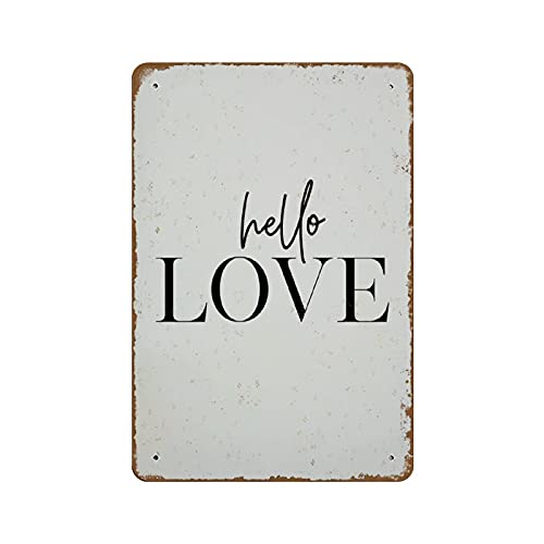 Hello Love Art Schlafzimmer Dekor Typografie Druck inspirierendes Zitat Druck Wohnzimmer Dekor Neuheit 20,3 x 30,5 cm Blechschild Wand Lustig Männerhöhle Coole Wand Tür Schild Neu Warnschild Aluminium Hello Love Art Schlafzimmer Dekor Typografie Druck inspirierendes Zitat Druck Wohnzimmer Dekor Neuheit 20,3 x 30,5 cm Blechschild Wand Lustig Männerhöhle Coole Wand Tür Schild Neu Warnschild Aluminium von NOMELY