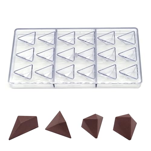 LIANCHEN Pralinenform Polycarbonat Set Transparent Schokoladenform Polycarbonat Schokoladenform Pralinenform Backform Backzubehör Backzubehör Polycarbonat für Eiswürfel Süßigkeiten Valentinstag(E) von LIANCHEN