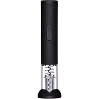 BarCraft - Elektrischer Korkenzieher mit Kapselschneider of Aluminium, Schwarz, 26,5 x 4,5 cm BarCraft - Elektrischer Korkenzieher mit Kapselschneider of Aluminium, Schwarz, 26,5 x 4,5 cm von NONE