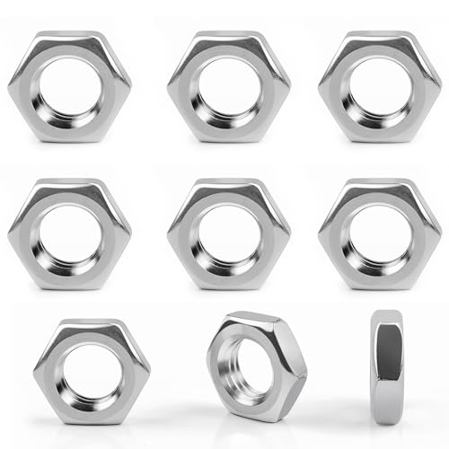 6 Stück M8 Mutter für MS-Serie, 19x7mm, passt zu MS 170, MS 180, MS 162, MS 250, MS 270, Kettenspanner, universelle Ersatzteile für Reparatur von NONEOYNO