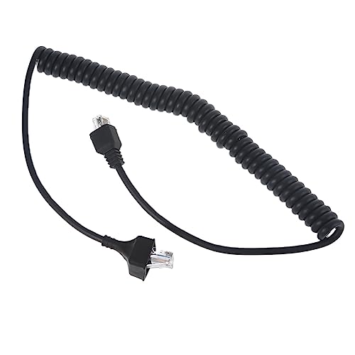 RJ-45 8-poliges auf 8-poliges Mikrofonkabel für KMC-30, KMC-32, KMC-35, KMC-36, MC-59, robustes Spiralkabel, Mikrofonkabel RJ-45 8-poliges auf 8-poliges Mikrofonkabel für KMC-30, KMC-32, KMC-35, KMC-36, MC-59, robustes Spiralkabel, Mikrofonkabel von NONGYU