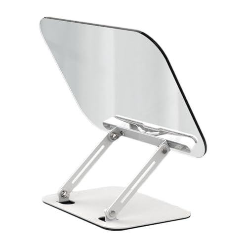 Verstellbarer Buchständer, um 360 Grad drehbare Basis, optional für Tablets, Laptops und Kochbücher, zusammenklappbarer Halter, verstellbarer Lesehalter Verstellbarer Buchständer, um 360 Grad drehbare Basis, optional für Tablets, Laptops und Kochbücher, zusammenklappbarer Halter, verstellbarer Lesehalter von NONGYU