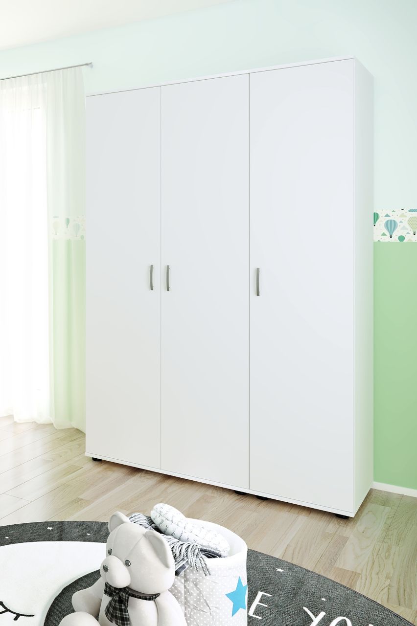 Kleiderschrank Set Babyzimmer Kinderzimmer Babyschrank Wäscheschrank 3 türig von NONJOO