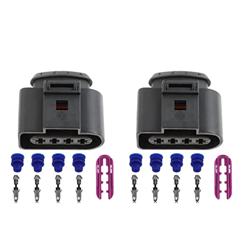 NONROT 2 stücke Zündspule Kabelbaum Stecker Reparatursatz for VW for Passat for Jetta for Golf for Käfer for Audi A3 A4 A5 A6 A8 Q5 Q7 R8 S4 1J0973724 NONROT 2 stücke Zündspule Kabelbaum Stecker Reparatursatz for VW for Passat for Jetta for Golf for Käfer for Audi A3 A4 A5 A6 A8 Q5 Q7 R8 S4 1J0973724 von NONROT