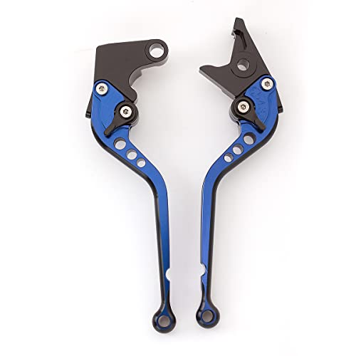 NONROT CNC Aluminium Motorrad Zubehör 177mm Bremskupplungshebel Griff for Yamaha YZF R6 R1 R1M R1S 2020 2019 2018 (Color : 411) von NONROT