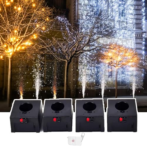 NOOGRRFA Feuerwerk Controller, Fernfeuerwerk Feuerwerk Controller, Bühne Fernbedienung Feuerwerk, Kalte Pyrotechnische Empfänger, 1-Control 4-Sitzer, Hochzeitsbühne Ausrüstung, 4pcs von NOOGRRFA