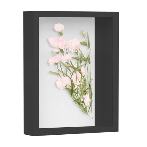 NOOGUI Bilderrahmen Zum Befüllen 3D | Tiefer Bilderrahmen Aus Holz Mit Plexiglas | Shadow Box Rahmen Für Blumen & Andenken | Schwarz | 21x30 cm NOOGUI Bilderrahmen Zum Befüllen 3D | Tiefer Bilderrahmen Aus Holz Mit Plexiglas | Shadow Box Rahmen Für Blumen & Andenken | Schwarz | 21x30 cm von NOOGUI