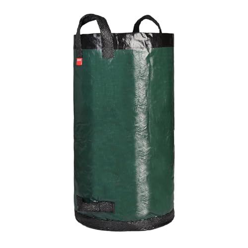 Gartenabfallsack Profi M 120 Liter – Reißfester Laubsack mit verstärktem Boden & umlaufendem Gurt – für Gartenabfälle, Laub und Grünschnitt – Gartensack faltbar & kompakt von NOOR
