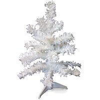 Künstlicher Weihnachtsbaum weiß 30cm Weihnachtsdeko Tannenbaum Christbaum Tanne von NOOR