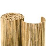 NOOR Bambusmatte Bahia 0,90 x 3,00m I Natürliche Bambus-Sichtschutzmatte mit durchbohrtem Draht für maximale Stabilität I Terrassen- und Balkonwindschutz von NOOR