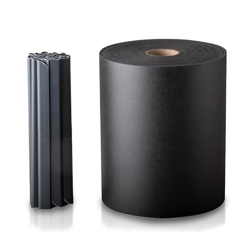 NOOR Sichtschutzstreifen PP VLIES für Doppelstabmattenzaun - Zaunblende Rolle anthrazit 0,19x35 m - blickdichter Wind- & Sichtschutz - recyclebare Zaunfolie 150 g/m² inkl. 28 Klemmschienen NOOR Sichtschutzstreifen PP VLIES für Doppelstabmattenzaun - Zaunblende Rolle anthrazit 0,19x35 m - blickdichter Wind- & Sichtschutz - recyclebare Zaunfolie 150 g/m² inkl. 28 Klemmschienen von NOOR
