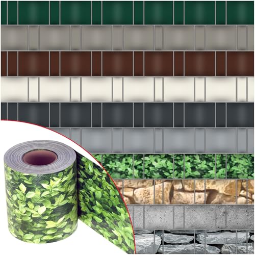 NOOR Sichtschutzstreifen PVC BLICKDICHT für Doppelstabmattenzaun - Zaunsichtschutz Rolle buchshecke 0,19x35 m - blickdichter Wind- & Sichtschutz - Zaunblende 630 g/m² inkl. 28 Klemmschienen NOOR Sichtschutzstreifen PVC BLICKDICHT für Doppelstabmattenzaun - Zaunsichtschutz Rolle buchshecke 0,19x35 m - blickdichter Wind- & Sichtschutz - Zaunblende 630 g/m² inkl. 28 Klemmschienen von NOOR