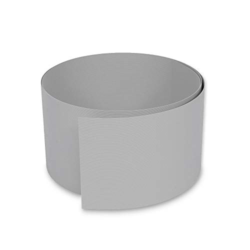 NOOR Sichtschutzstreifen PVC Easy für Doppelstabmattenzaun - Zaunfolie hellgrau 0,19x2,55 m Stärke 1,1 mm gerillt - blickdichter Wind- & Sichtschutz - Zaunblende Made in Germany NOOR Sichtschutzstreifen PVC Easy für Doppelstabmattenzaun - Zaunfolie hellgrau 0,19x2,55 m Stärke 1,1 mm gerillt - blickdichter Wind- & Sichtschutz - Zaunblende Made in Germany von NOOR