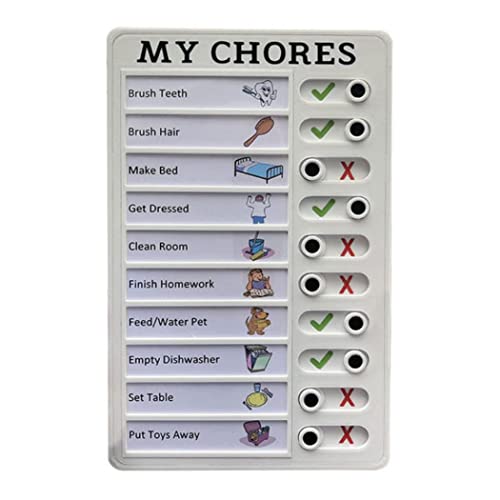 NOPEILVI My Memo Portable Chores Chart Board mit Slider Wiederverwendbare Nachrichten-Checkliste My Chores Checklist Portable Checklist Note Board RV Checklist Memo Plastic Boards for Travel Planning NOPEILVI My Memo Portable Chores Chart Board mit Slider Wiederverwendbare Nachrichten-Checkliste My Chores Checklist Portable Checklist Note Board RV Checklist Memo Plastic Boards for Travel Planning von NOPEILVI