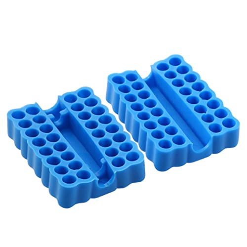 NOPEILVI Schraubendreher Bithalter Professionelles Sechskantschraubendreher Bit Kopf Organizer Aufbewahrung Hülle Professionelle Sechskantschraubendreher Bit Kopf Organizer Speicher 2pcs von NOPEILVI