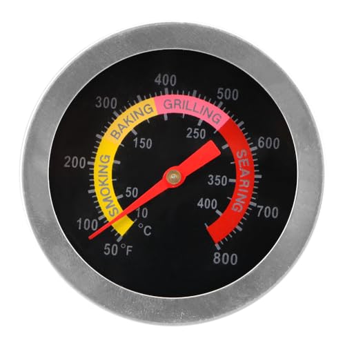 NOPNOG Backofen-Thermometer, BBQ Smoker Grill Thermometer, für Küche Haus Backen, 0-400 ℃ von NOPNOG