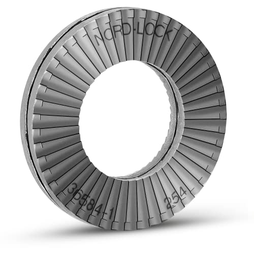 Original Nord-Lock Edelstahl Keilsicherungsscheiben NL12spss-254 SMO für M12, mit vergrößertem Außendurchmesser. d (mm): 13 - D (mm): 25,4 - T (mm): 3 von NORD-LOCK GROUP