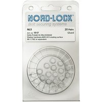 NORD-LOCK Keilsicherungsscheiben NL 5 zinklamellenbeschichtet, - Blister SB-20 von NORD-LOCK
