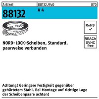 Nord-Lock Scheiben geklebt A 4 NL 20 SS (21,4 x 30,7 x 3 ) A 4 S von NORD-LOCK