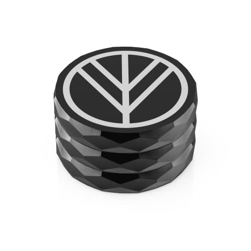 Norddampf Premium Aluminium Grinder, 3-teilig | ∅ 63mm groß | Effizientes Mahlwerk mit rasiermesserscharfen Zähen & Diamantschliff | Robust | 1A Haptik | Magnetischer Deckel | Mit Pollensieb | Schwarz Norddampf Premium Aluminium Grinder, 3-teilig | ∅ 63mm groß | Effizientes Mahlwerk mit rasiermesserscharfen Zähen & Diamantschliff | Robust | 1A Haptik | Magnetischer Deckel | Mit Pollensieb | Schwarz von NORDDAMPF - WHERE THE CLOUDS RISE