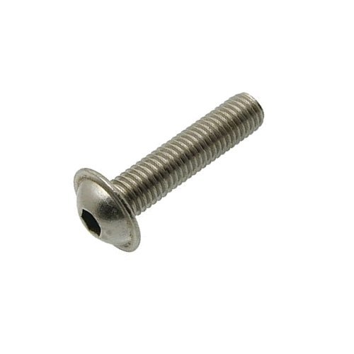 10 Stk. ISO 7380 MF A2 M 8X35 Linsenkopfschrauben m.Flansch Innensechskant EDELSTAHL A. von NORDEC