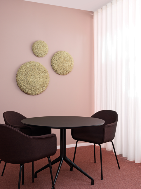 NORDGRÖNA Convex Circle Schallabsorbierendes Wandbild von NORDGRÖNA