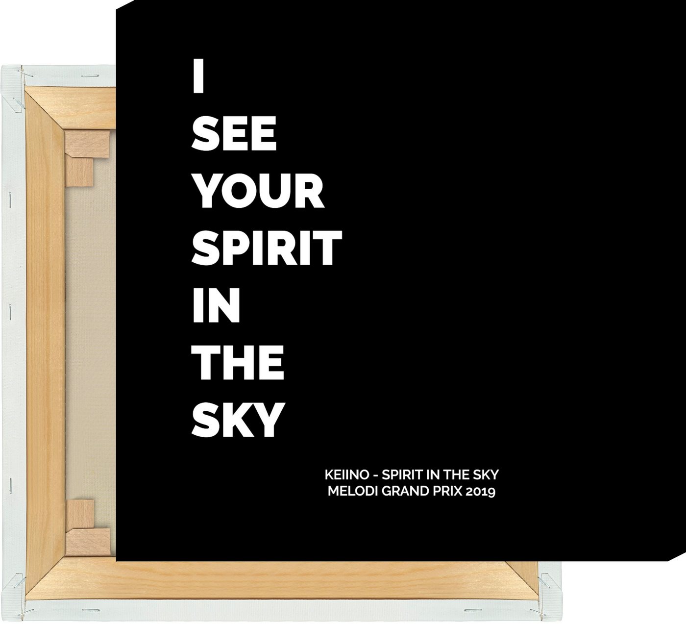 NORDIC WORDS Leinwandbild Keiino Spirit in the Sky von NORDIC WORDS