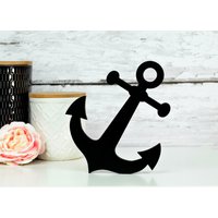 Holz 3D-Motiv Deko "Anker" in Farbe Holz 3D-Motiv Deko "Anker" in Farbe von NORDKindDekoStore