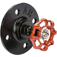 Nordlinger - cime Kleiderhaken Ventil schwarz und rot von NORDLINGER