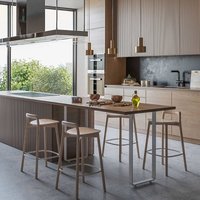 NORDLINGER PRO Arbeitsplattenschenkel anthrazitgrau oder weiß Weiß von NORDLINGER