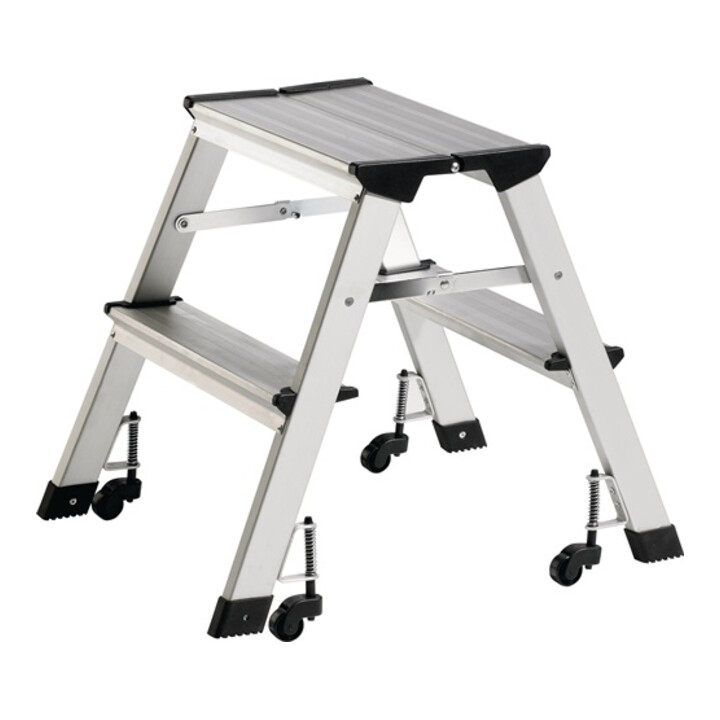 B-Ware Nordwest Klapptritt Steighilfe Plattformhöhe 440mm Alu Fahrbar 2 Stufen B-Ware Nordwest Klapptritt Steighilfe Plattformhöhe 440mm Alu Fahrbar 2 Stufen von NORDWEST