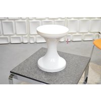 Space Age/Hocker Beistellhocker Tulip Style Sitzhocker Mid Century Orange Beige Und Braun von NORESTDesign