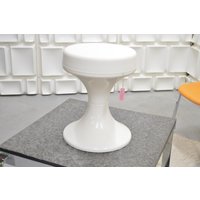Space Age/Hocker Beistellhocker Tulip Style Sitzhocker Mid Century Weiß von NORESTDesign