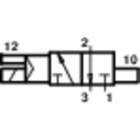 Mechanischbetätigtes Pneumatik-Ventil V60A413A-A213L 24 v/dc Gehäusematerial Aluminium Dich - Norgren von NORGREN