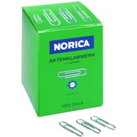 NORICA Büroklammern Metall silber von NORICA