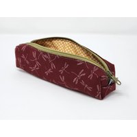 Federmäppchen "Izumo" Japan Japanisch Stiftetui Federtasche Schlamper Libellen Federmäppchen "Izumo" Japan Japanisch Stiftetui Federtasche Schlamper Libellen von NORIKOhandmade