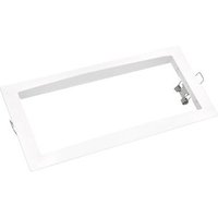 Rahmen für 'GS'-Notlicht IP65/IK07 28,2x13x2,8cm weiße Farbe von NORMALUX