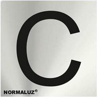 Edelstahl-Klebeschild Buchstabe C 5cm rd717139 Edelstahl-Klebeschild Buchstabe C 5cm rd717139 von NORMALUZ